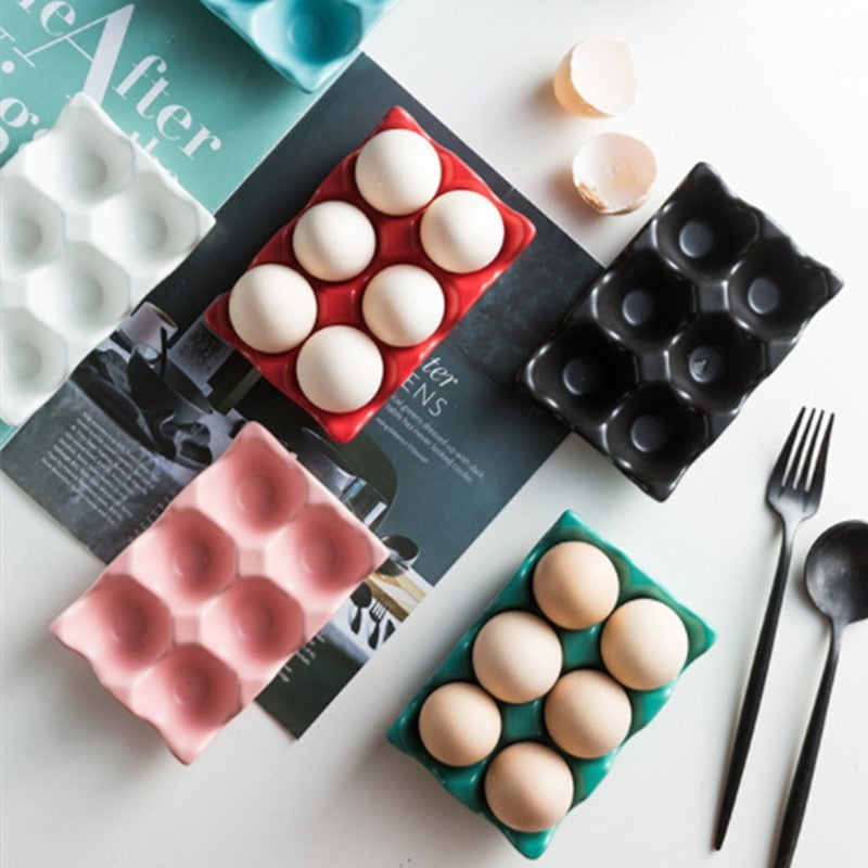 Kitchen utensils egg rack